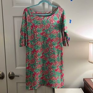 Lilly Pulitzer Cotton Floral Dress Size M